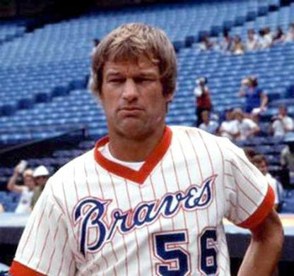 Atlanta Braves Jim Bouton Cooperstown MLB jersey front view