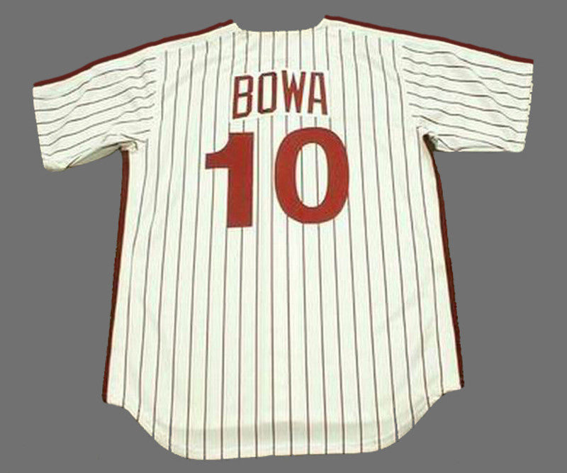 Philadelphia Phillies Larry Bowa Cooperstown MLB jersey front view