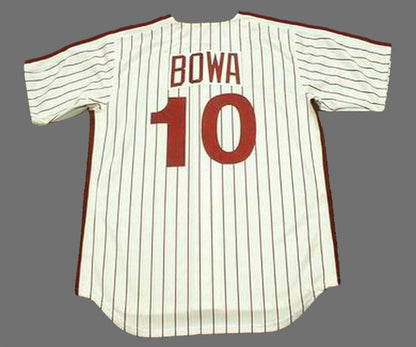 Philadelphia Phillies Larry Bowa Cooperstown MLB jersey front view