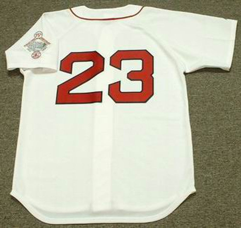 Boston Red Sox Dennis Oil Can Boyd MLB jersey front view