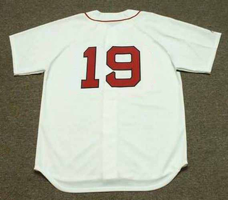 Jackie Bradley Jr Boston Strong Red Sox 2019 Home Throwback Baseball Jersey jersey front view