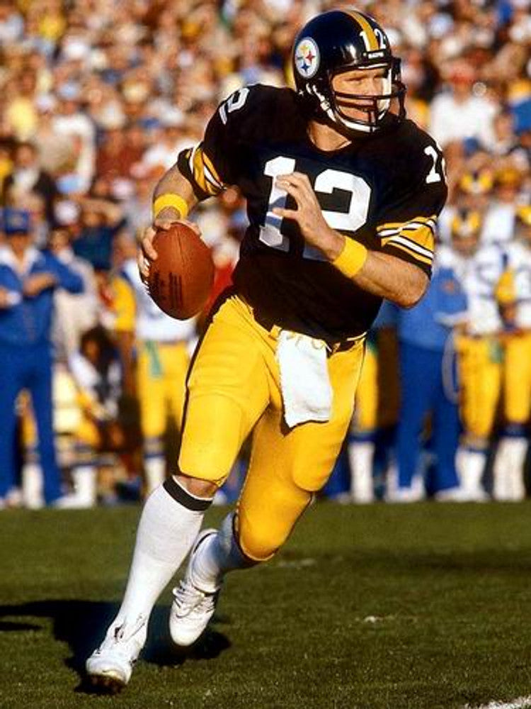 Pittsburgh Steelers Terry Bradshaw NFL jersey front view