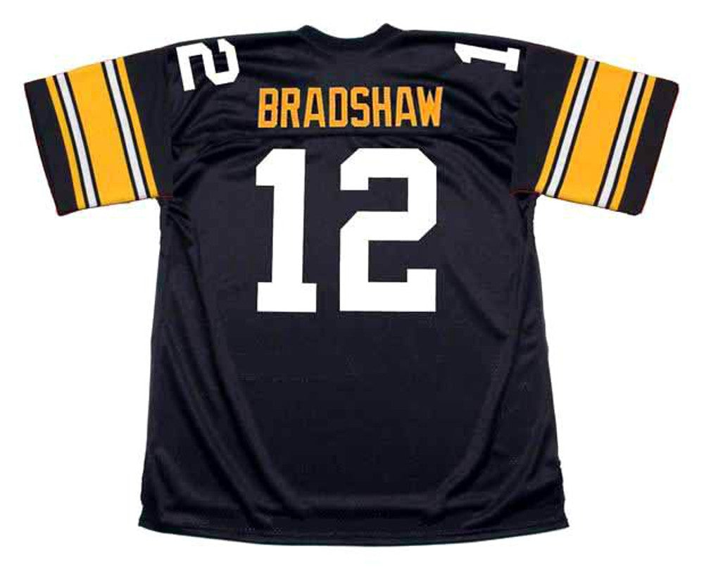 Pittsburgh Steelers Terry Bradshaw NFL jersey front view