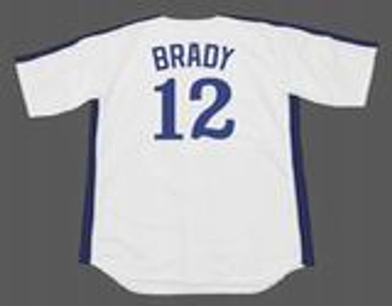 Montreal Expos Tom Brady 1990s MLB jersey front view