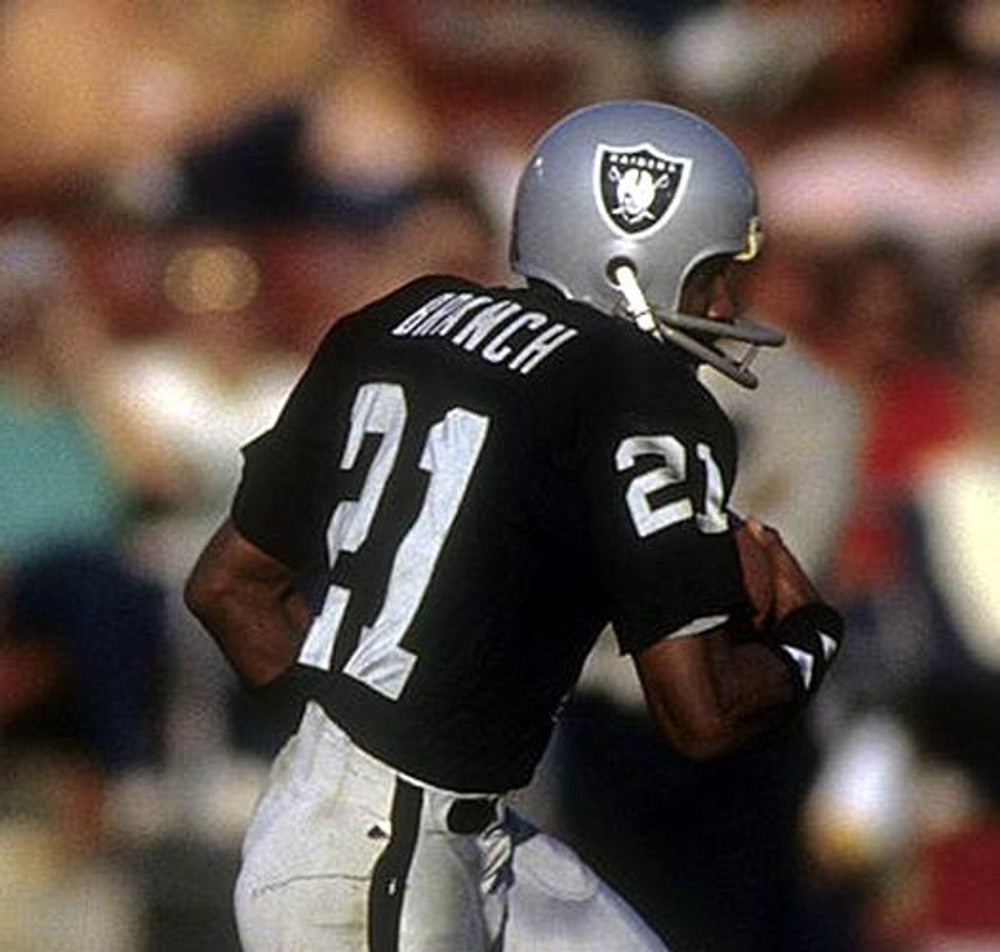 Oakland Raiders Cliff Branch NFL jersey front view