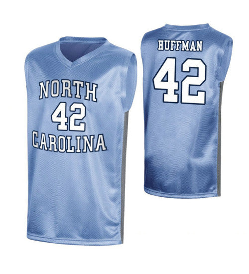 North Carolina Tar Heels On Huffman Special College Basketball Jersey Royal | Stitched Jersey RTJS 7945