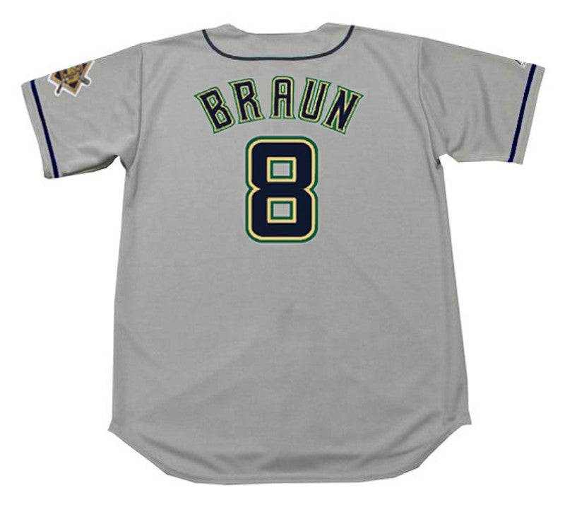 Milwaukee Brewers Ryan Braun 1990s MLB jersey front view