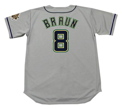 Milwaukee Brewers Ryan Braun 1990s MLB jersey front view