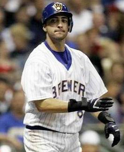 Milwaukee Brewers 1980s Cooperstown MLB jersey front view