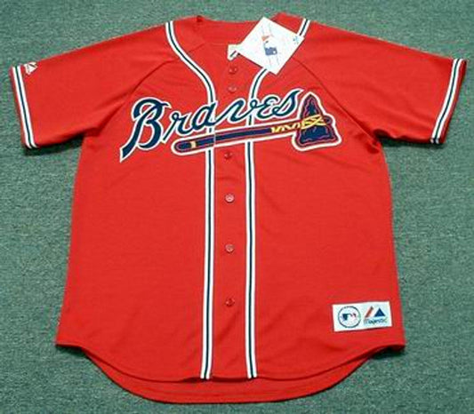 Atlanta Braves John Smoltz MLB jersey front view