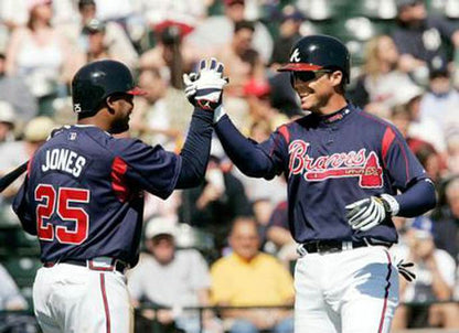 Atlanta Braves MLB jersey front view