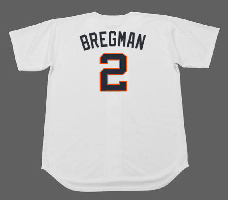 Alex Bregman Houston Colt 45S 1960S Home Baseball Throwback Baseball Jersey jersey front view