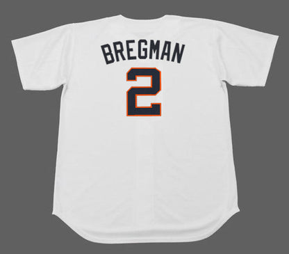 Alex Bregman Houston Colt 45S 1960S Home Baseball Throwback Baseball Jersey jersey front view