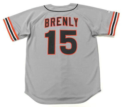 BB SFG 1987 Cooperstown Away Baseball Stitched Jersey, Vintage Baseball Jersey, Retro Sewn Jersey