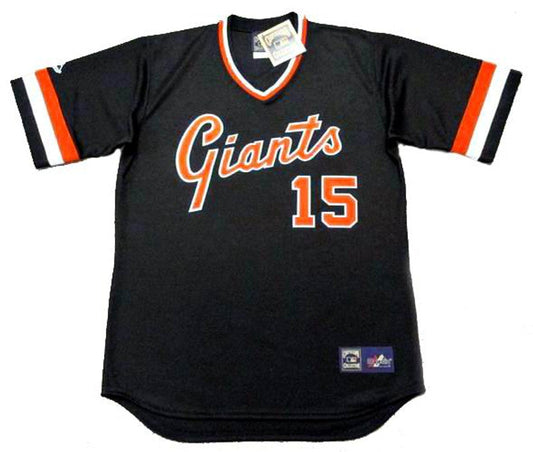 BB SFG 1982 Cooperstown Away Baseball Stitched Jersey, Vintage Baseball Jersey, Retro Sewn Jersey