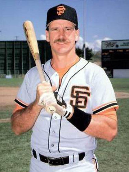 BB SFG 1987 Cooperstown Away Baseball Stitched Jersey, Vintage Baseball Jersey, Retro Sewn Jersey