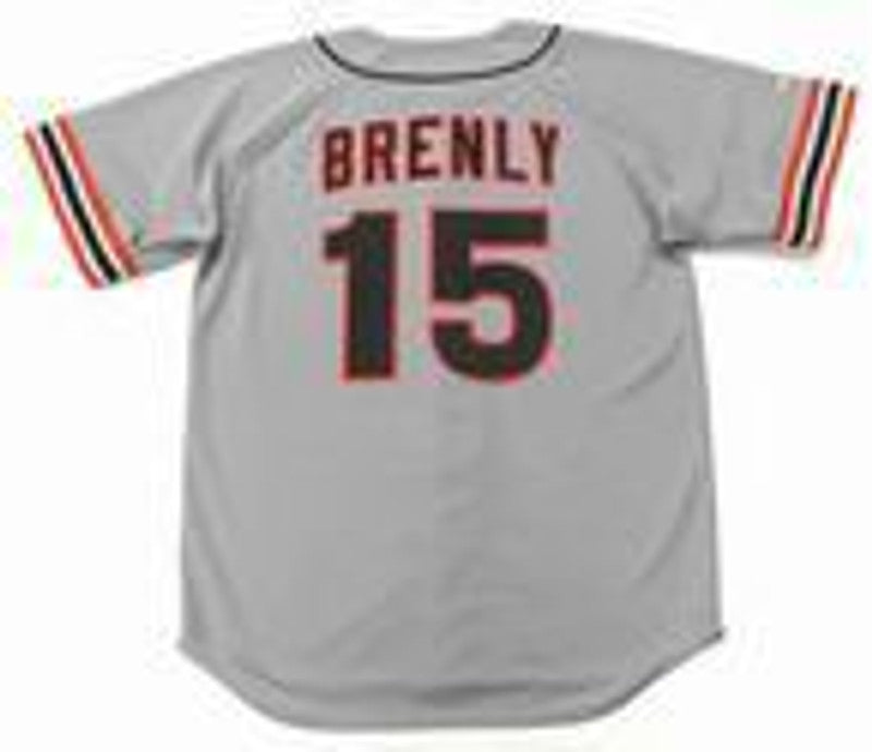 BB SFG 1987 Cooperstown Away Baseball Stitched Jersey, Vintage Baseball Jersey, Retro Sewn Jersey