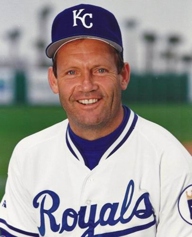 GB KCR 1985 Cooperstown Home Baseball Stitched Jersey, Vintage Baseball Jersey, Retro Sewn Jersey