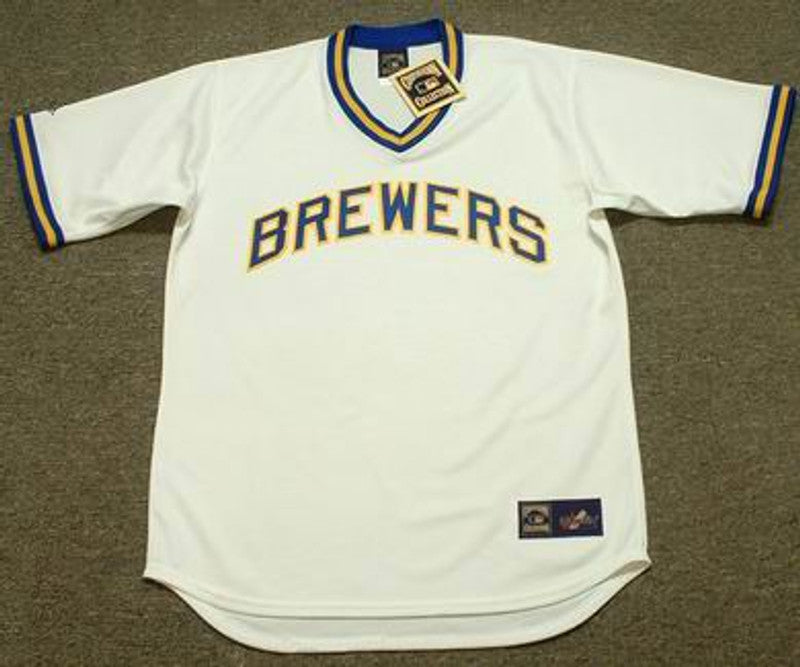 Milwaukee Brewers 1970s Athletic Cooperstown MLB jersey front view