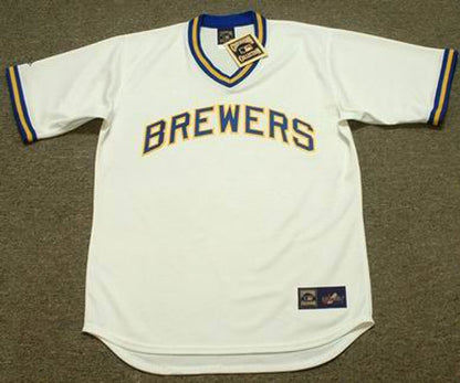 Milwaukee Brewers 1970s Athletic Cooperstown MLB jersey front view