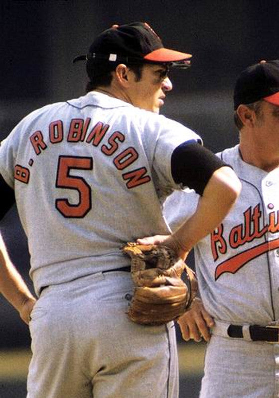 Baltimore Orioles 1960s MLB jersey front view