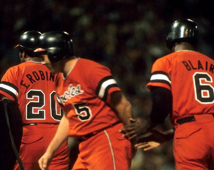 Baltimore Orioles Brooks Robinson Cooperstown MLB jersey front view