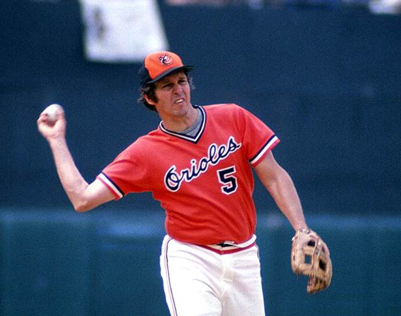 Baltimore Orioles Brooks Robinson Cooperstown MLB jersey front view