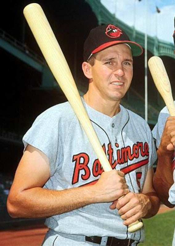 Baltimore Orioles 1960s MLB jersey front view