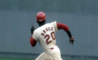 Lou Brock St Louis Cardinals 1967 Cooperstown Throwback Home Baseball Stitched Jersey jersey front view