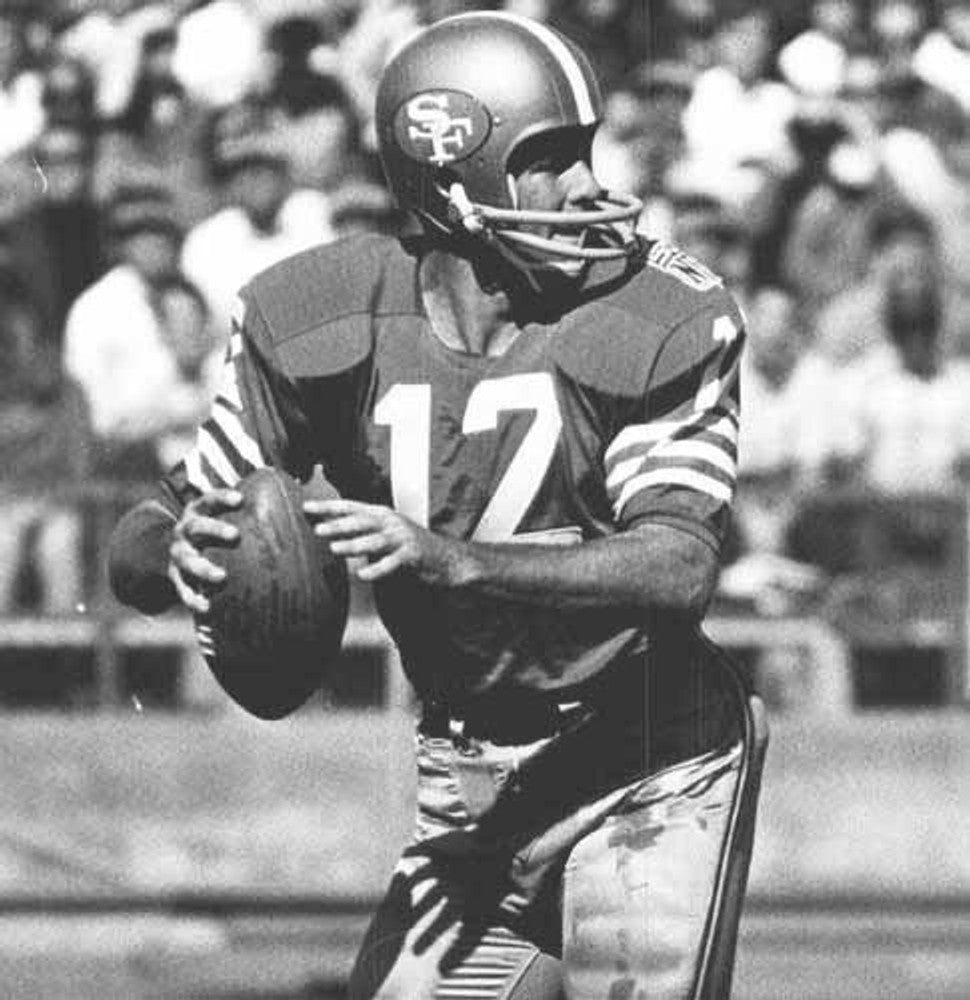 San Francisco 49ers John Brodie NFL jersey front view