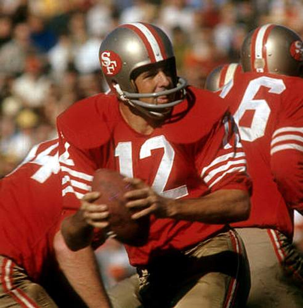 San Francisco 49ers John Brodie NFL jersey front view