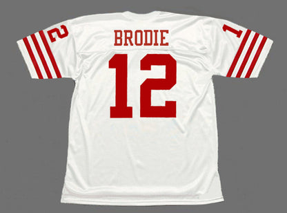 San Francisco 49ers John Brodie NFL jersey front view