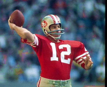San Francisco 49ers John Brodie NFL jersey front view