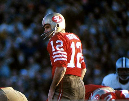 San Francisco 49ers John Brodie NFL jersey front view
