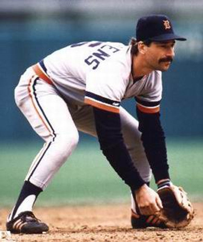Detroit Tigers Tom Brookens Cooperstown MLB jersey front view