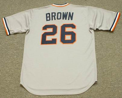 Detroit Tigers Gates Cooperstown MLB jersey front view
