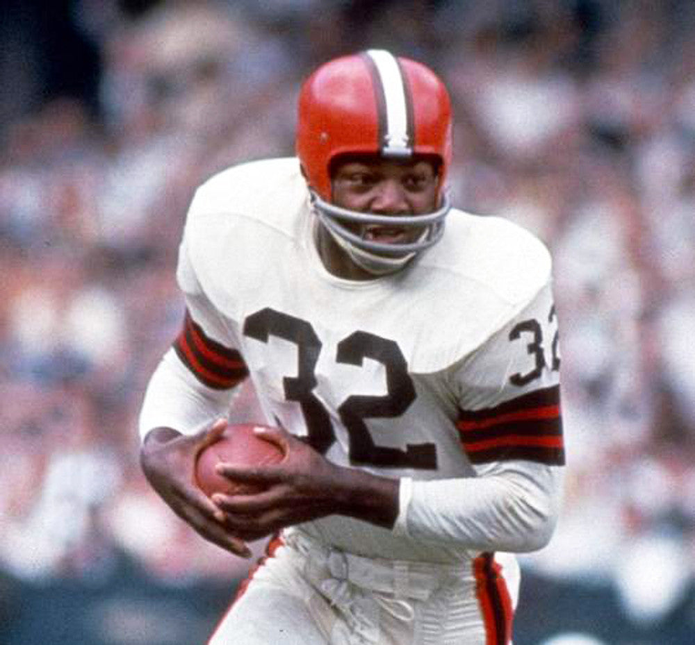 Cleveland Browns Jim 1960s NFL jersey front view