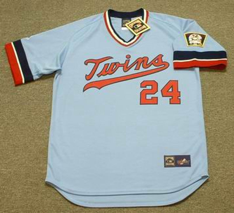 Minnesota Twins Tom Brunansky Cooperstown MLB jersey front view