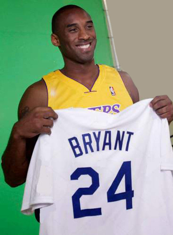 Los Angeles Dodgers Kobe Bryant 1960s MLB jersey front view