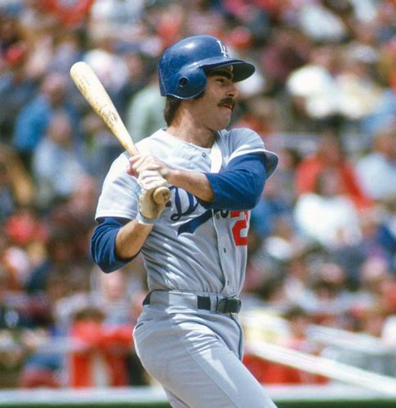 Los Angeles Dodgers 1970s Name Number MLB jersey front view
