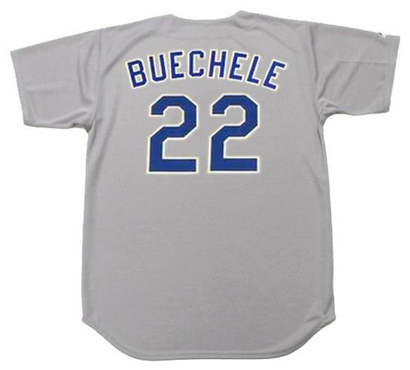 Texas Rangers Steve Buechele Cooperstown MLB jersey front view