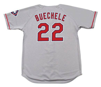 Texas Rangers Steve Buechele MLB jersey front view
