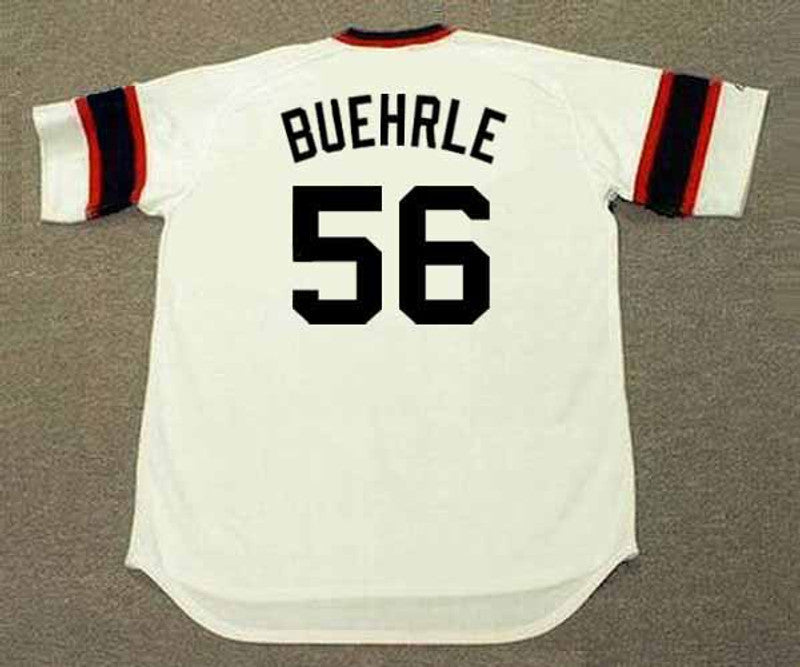 Chicago White Sox Mark Buehrle 1980s MLB jersey front view