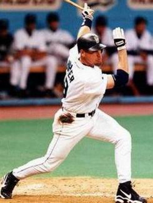 Seattle Mariners Jay Buhner MLB jersey front view