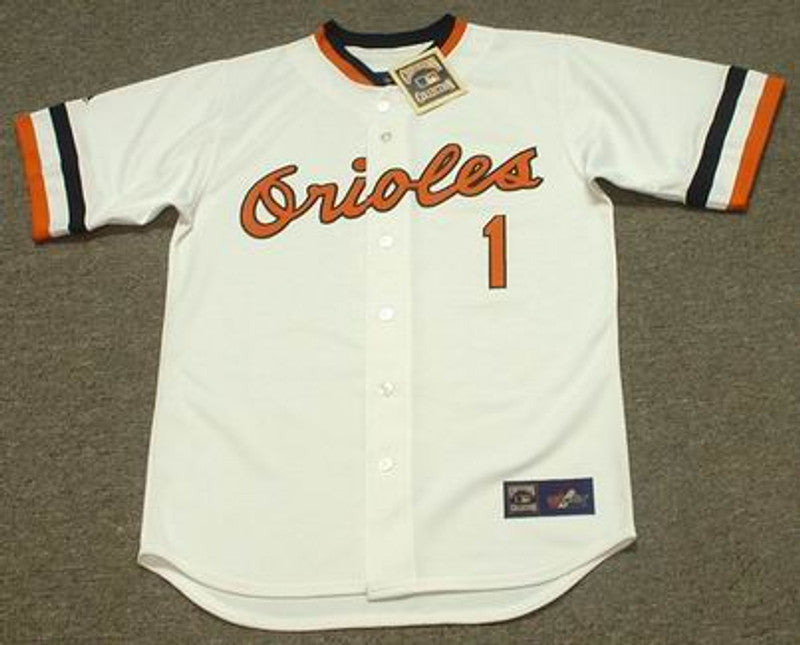 Baltimore Orioles Al Bumbry Cooperstown MLB jersey front view