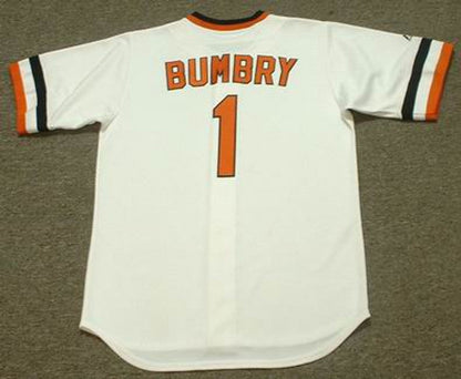 Baltimore Orioles Al Bumbry Cooperstown MLB jersey front view
