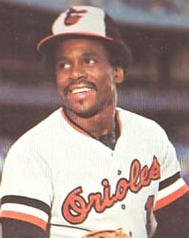 Baltimore Orioles Al Bumbry Cooperstown MLB jersey front view