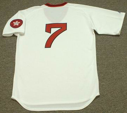 Boston Red Sox Rick Burleson Cooperstown MLB jersey front view