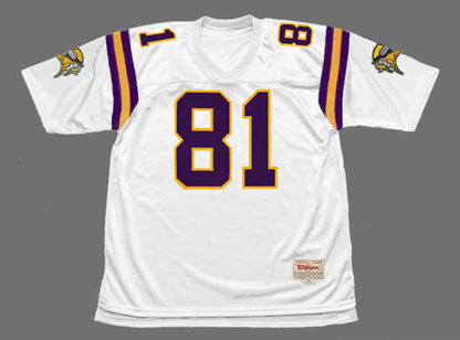 Minnesota Vikings Nate Burleson NFL jersey front view