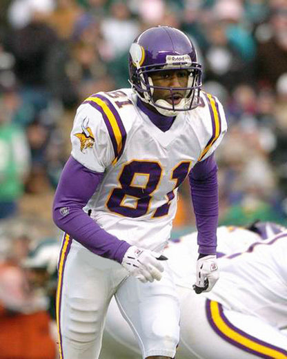 Minnesota Vikings Nate Burleson NFL jersey front view